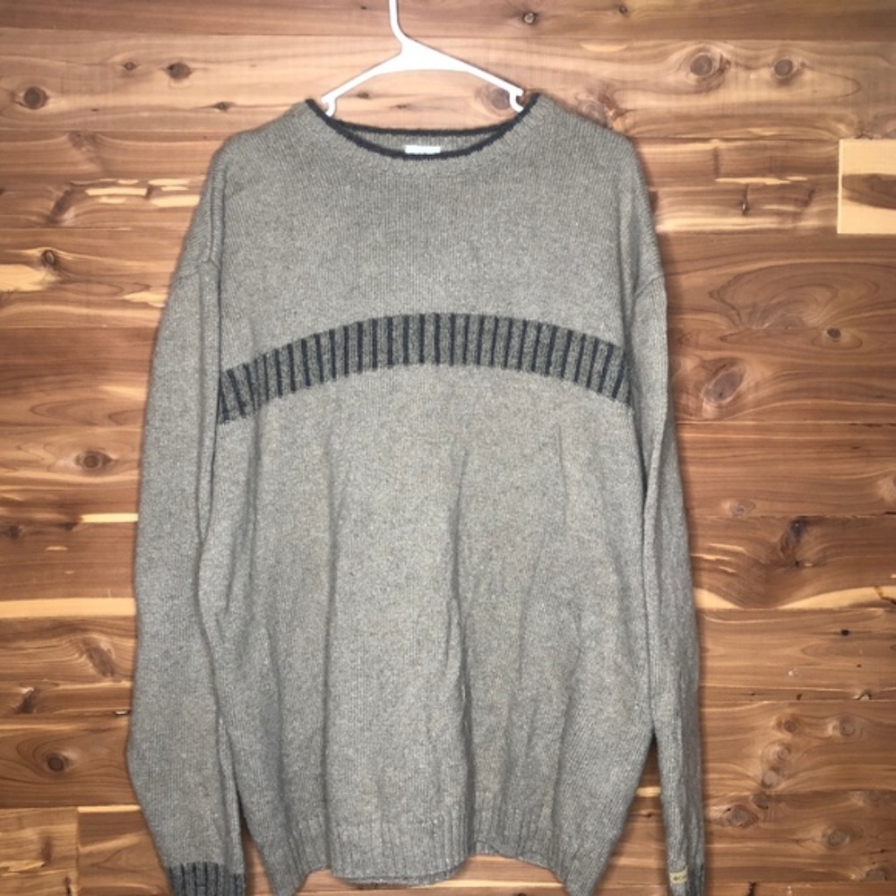 Columbia Mens Tan Crew Neck Sweater Large